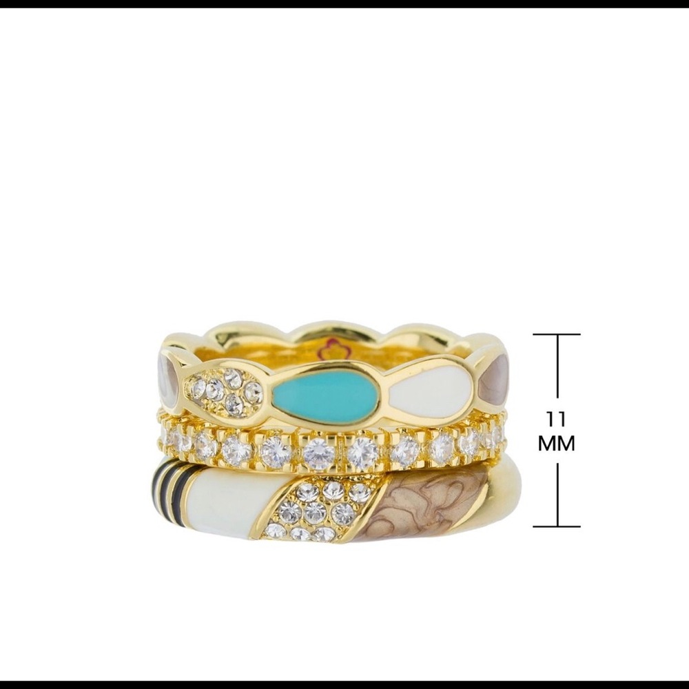 Moon Flower Ring Set Lauren G Adams